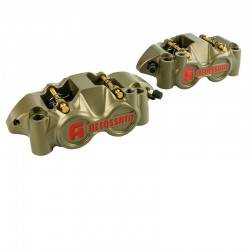 Etrier de frein radial CNC 108 mm Pistons Titane Accossato - Ezdraulix