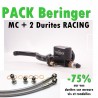 PACK Maitre cylindre de frein BAO14 20,6 BERINGER + 2 Durites Racing - Ezdraulix