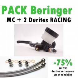 PACK Maitre cylindre de frein Racing BARR10 14,5 BERINGER + 2 Durites Racing - Ezdraulix