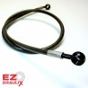 Black Banjos, Braided Hose Black Carbon 31-49 cm 