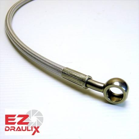 Stainless steel Banjos, Braided Hose without PVC 51-69 cm 