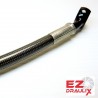 Black Banjos, Braided Hose Black Carbon 71-89 cm - Durite aviation moto Ezdraulix