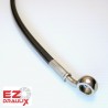 Red Banjos, Braided Hose Clear 71-89 cm - Durite aviation moto Ezdraulix