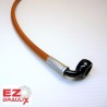 Red Banjos, Braided Hose Clear 71-89 cm - Durite aviation moto Ezdraulix