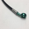 Durite sur mesure Banjos Vert Durite Noir - Durite aviation moto Ezdraulix Durite sur mesure Banjos Vert Durite Noir - Durite aviation moto Ezdraulix