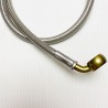 Red Banjos, Braided Hose Clear 71-89 cm - Durite aviation moto Ezdraulix Red Banjos, Braided Hose Clear 71-89 cm - Durite aviation moto Ezdraulix
