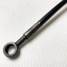 Red Banjos, Braided Hose Clear 71-89 cm Red Banjos, Braided Hose Clear 71-89 cm