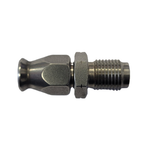 Raccord de frein dash 3 mâle M10x100 concave inox