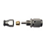 Raccord de frein dash 3 femelle JIC 3/8x24 concave inox