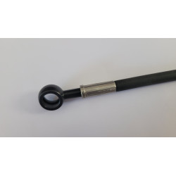 Durite sur mesure banjos et durite noir mat - Durite aviation moto Ezdraulix