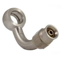 Reusable fittings banjo for -03 PTFE brake lines - Ezdraulix